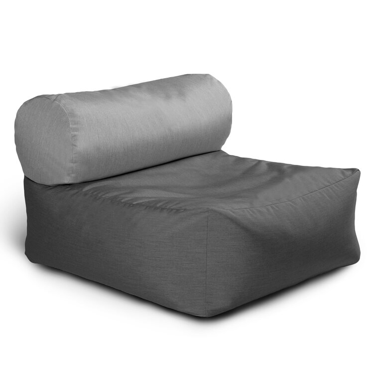 Large sunbrella outdoor friendly bean bag chair brayden studio upholstery hot sale